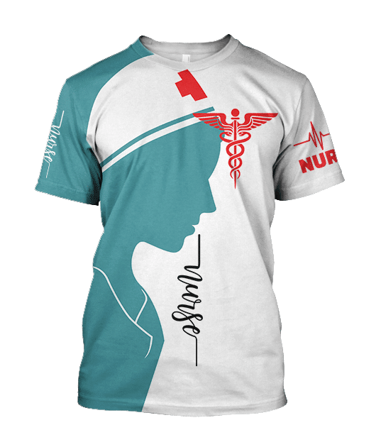 UniJames Beautiful Nurse 3D All Over Printed Shirts For Men And Women Hoodie