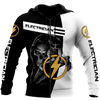 UniJames Premium Electrician All Over Printed Shirts For Men And Women Hoodie