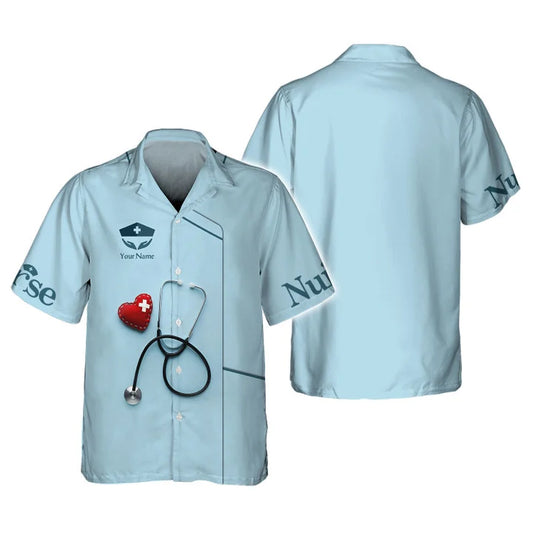 UniJames Nursing Tools Tee Shirt Custom Nurse Uniform Medical Scrubs Clothing