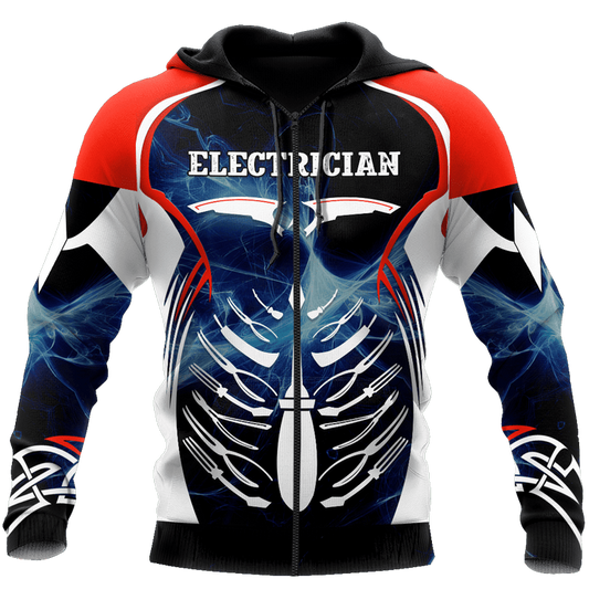 UniJames Premium Electrician All Over Printed Shirts Xray