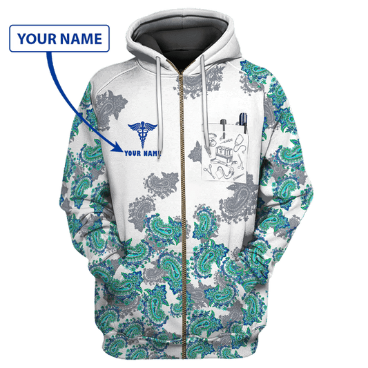 UniJames Premium Nurse Personalized Name Unisex Shirts