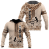 UniJames Personalized Name Painter Unisex Shirts Brown Camo