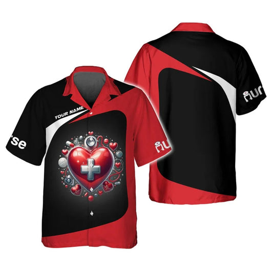 UniJames Personalized Nurse Shirt - Heart of Healing