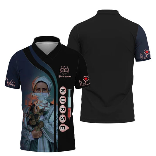 UniJames Personalized Nurse Shirt -Compassion in Every Stitch