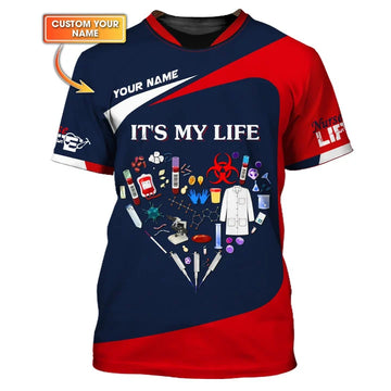 UniJames Personalized Nurse Life Shirt - Embrace Your Passion for Nursing