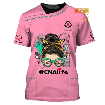 UniJames Women Shirt, CNA Life T-Shirt, Nurse Shirt, Nurse Hoodie, Shirt for Nurses