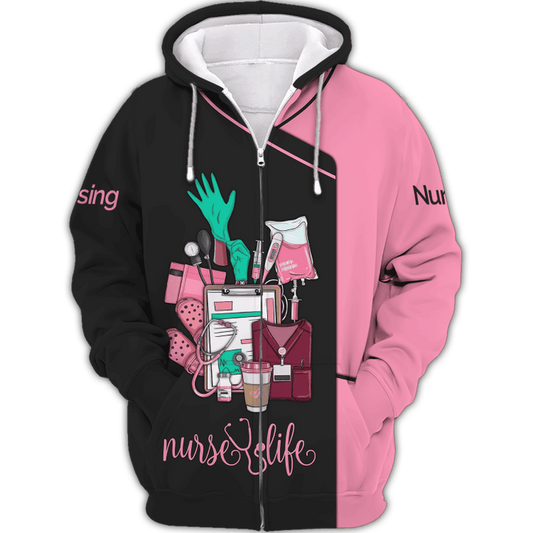UniJames Women Shirt, Nurse Life Shirt, Nursing Hoodie, Nurse Sportwear