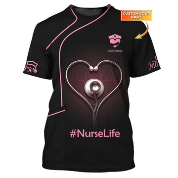 UniJames Custom Woman Shirt, Nurse T-Shirt, Nursing Hoodie, Shirt For Nurses