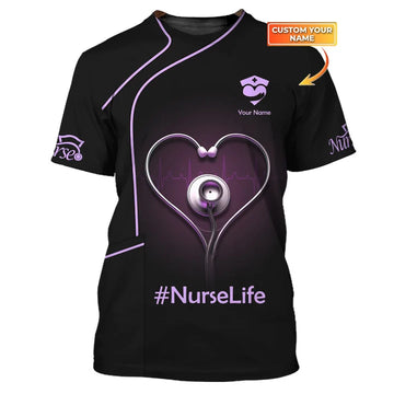 UniJames Custom Woman Shirt, Nurse T-Shirt, Nursing Hoodie, Shirt For Nurses