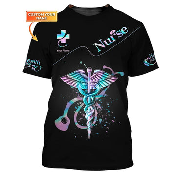 UniJames Woman Shirt, Custom Nurse T-Shirt, Health Care Shirt, Nursing Hoodie, Shirt For Nurses