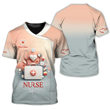 UniJames Personalized Nurse Shirts - Embrace the Nurse Life with Style