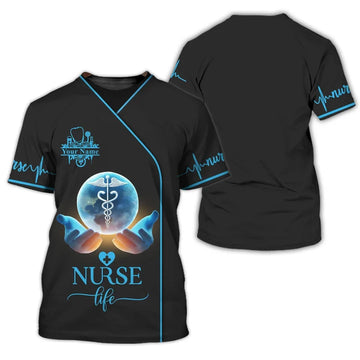UniJames Personalized Nurse Shirt - Nurse Life Shirt