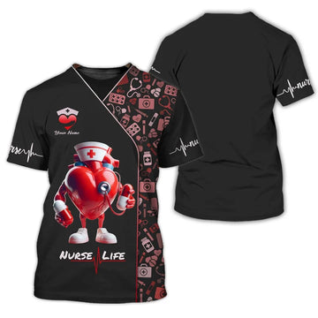 UniJames Personalized Nurse Shirts - Celebrate the Heart of Healthcare
