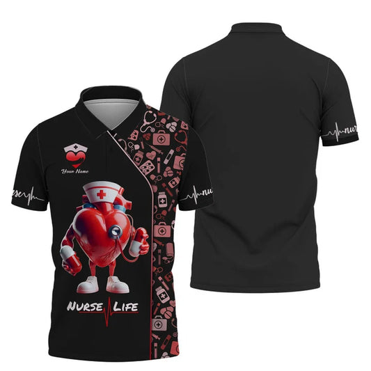 UniJames Personalized Nurse Shirts - Celebrate the Heart of Healthcare