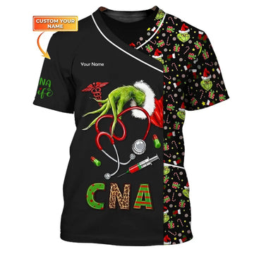 UniJames Women Shirt, CNA Christmas Shirt, CNA Life T-Shirt, Nurse Shirt, Nurse Hoodie, Shirt for Nurses