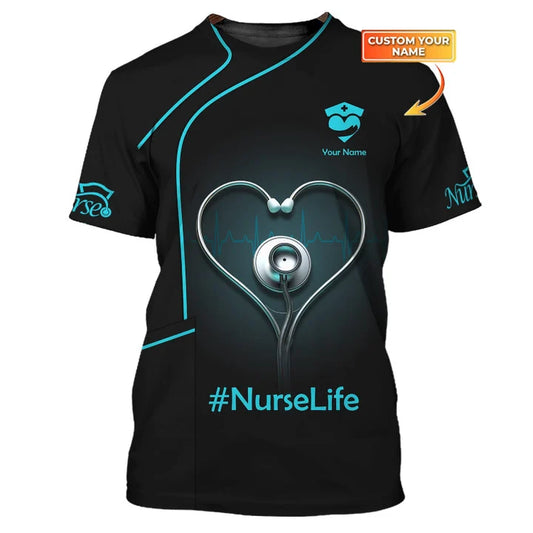 UniJames Custom Woman Shirt, Nurse T-Shirt, Nursing Hoodie, Shirt For Nurses