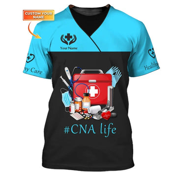 UniJames Women Shirt, CNA Life T-Shirt, Shirt for Nurses