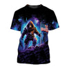 UniJames Astronaut Bigfoot T-Shirt For Men & Women