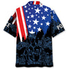 UniJames Police 4th Of July Proud Hawaiian Shirt