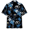 UniJames Police Blue Hawaiian Shirt