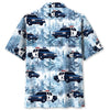 UniJames Police Car Hawaiian Shirt