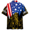 UniJames Firefighter 4th Of July Proud Hawaiian Shirt