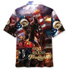 UniJames God Bless Our Firefighter Hawaiian Shirt