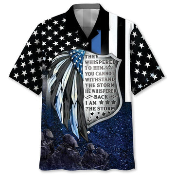UniJames Police Proud Hawaiian Shirt