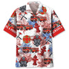 UniJames Always A Firefighter Hawaiian Shirt