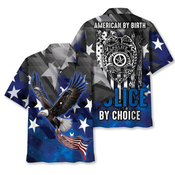 UniJames Police By Choice Hawaiian Shirt