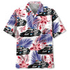 UniJames Police Car Funny Hawaiian Shirt