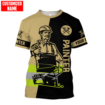 UniJames Customized Name Painter Shirts DD