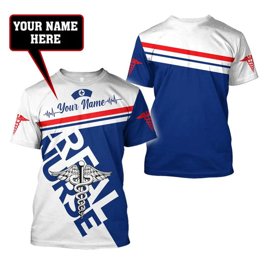 UniJames Personalized Name Nurse Unisex Shirts Real Nurse