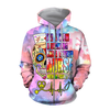 UniJames Retired Nurse Grandma All Over Print 3D Hoodie