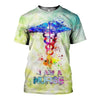 UniJames 3D All Over Printed Nurse Tops