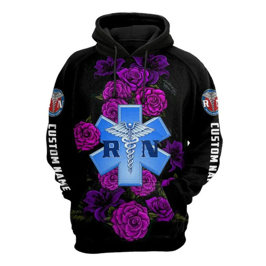 UniJames Premium Nurse Customize 3D All Over Printed Unisex Shirts Hoodie