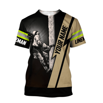 UniJames Customize Name Electrician Hoodie For Men And Women MH