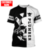 UniJames Personalized Plumber Skull Apparel