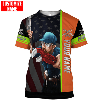 UniJames Personalized American Plumber Apparel PD