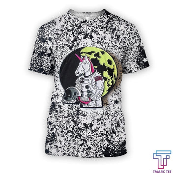 UniJames D all over print astronaut unicorn