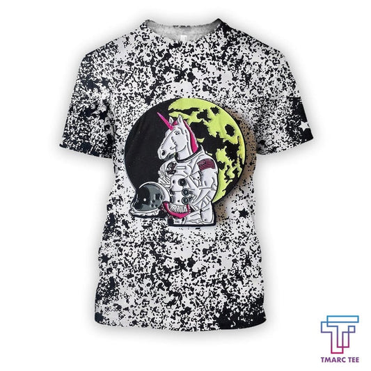 UniJames D all over print astronaut unicorn