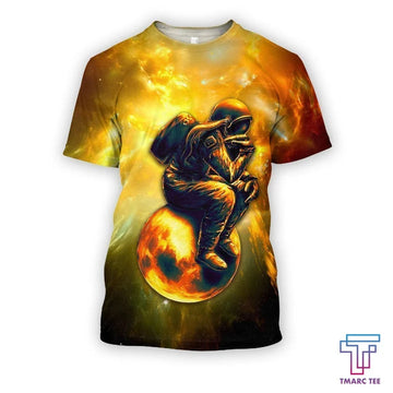 UniJames D all over print astronaut in space