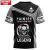 UniJames Personalized Name Painter Unisex Shirts Becoming Legend