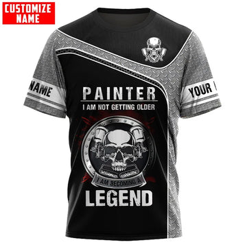 UniJames Personalized Name Painter Unisex Shirts Becoming Legend
