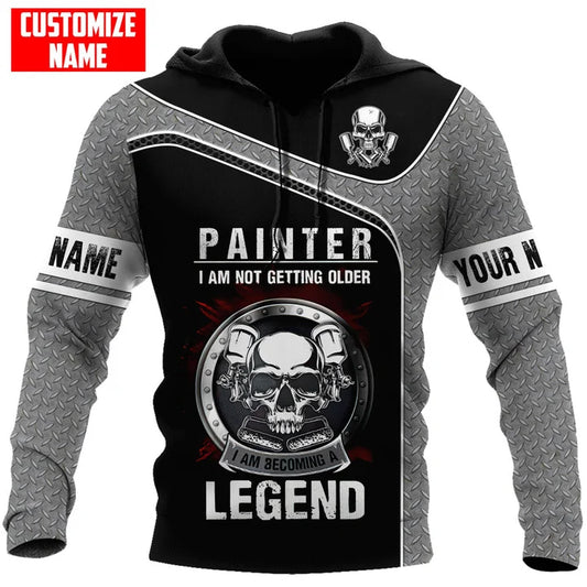 UniJames Personalized Name Painter Unisex Shirts Becoming Legend