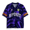 UniJames Child Of God Christian Purple Mesh Jersey