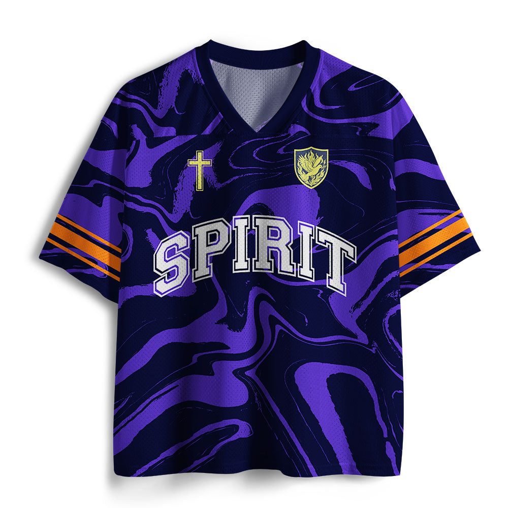 UniJames Child Of God Christian Purple Mesh Jersey