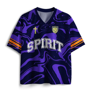 UniJames Child Of God Christian Purple Mesh Jersey