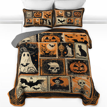 Uni All Season Quilt 3-Piece Set Mystic Halloween Charm