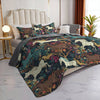 Uni All Season Quilt 3-Piece Set Horse Flower
